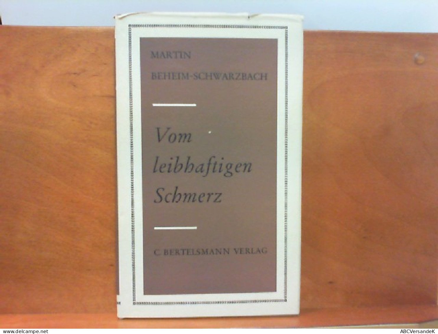 Vom Leibhaftigen Schmerz - Gedichten En Essays