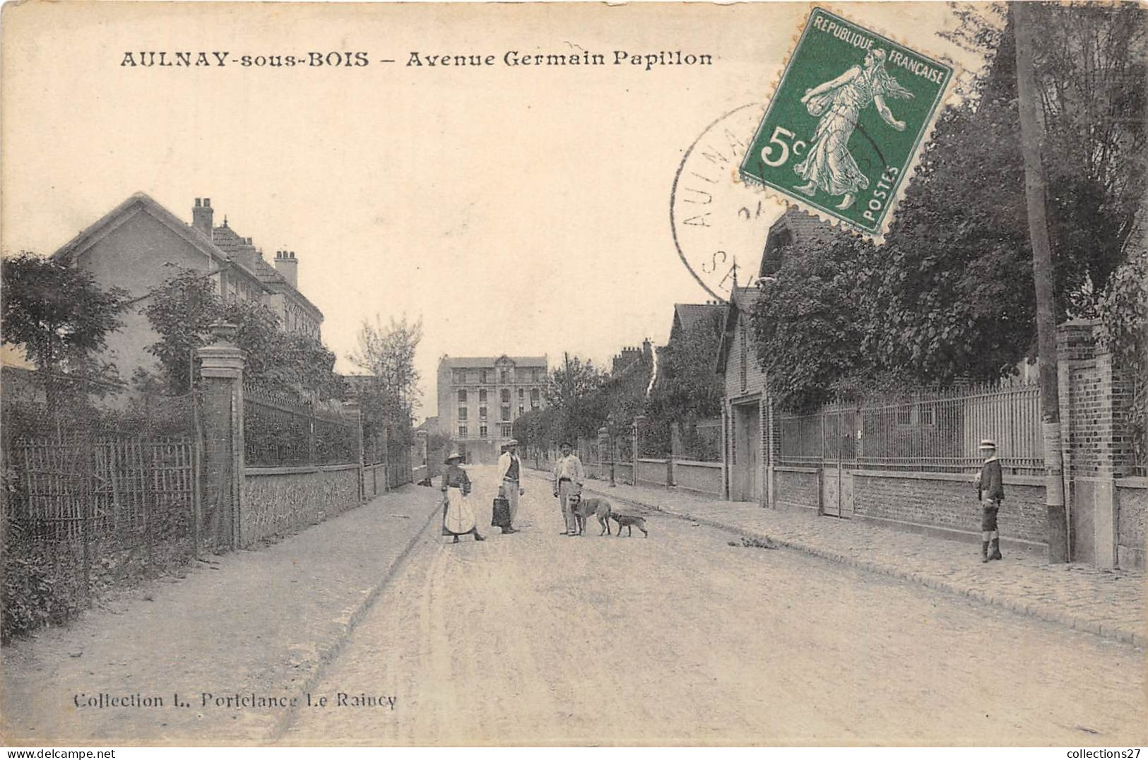 93-AULNAY-SOUS-BOIS- AVENUE GERMAIN PAPILLON - Aulnay Sous Bois