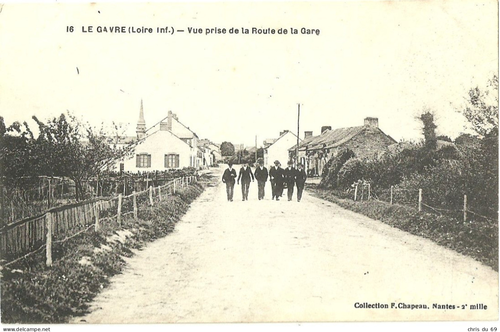 Le Gavre Vue Prise De La Route De La Gare - Le Gavre