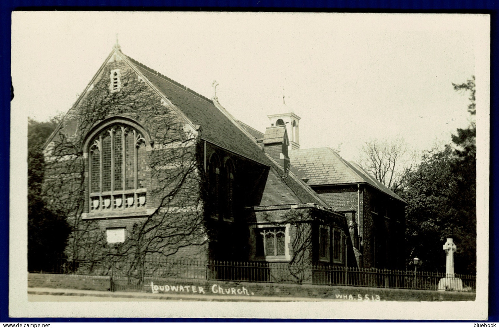 Ref 1616 -  Real Photo Postcard - St Peters Church High Wycombe - Buckinghamshire - Buckinghamshire