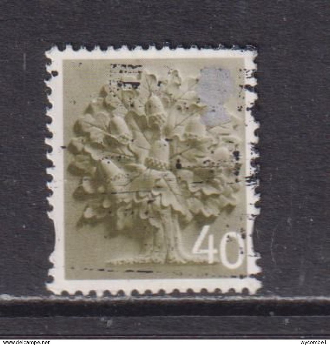 GREAT BRITAIN (ENGLAND)   -  2003  Oak Tree  40p  Used As Scan - Angleterre