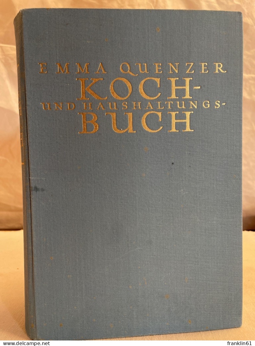 Koch- Und Haushaltungsbuch. - Manger & Boire