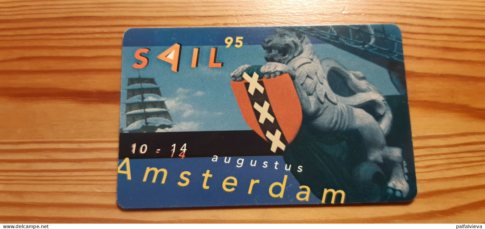 Phonecard Netherlands - Sail Amsterdam, Ship - Privé