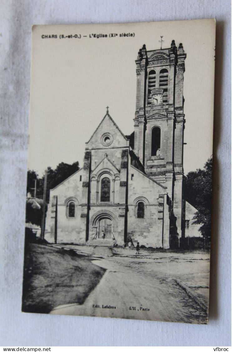 Chars, L'église, Val D'Oise 95 - Chars