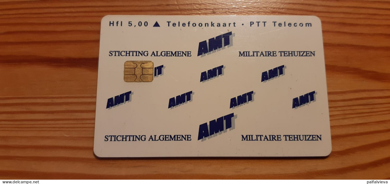 Phonecard Netherlands - AMT, Map - Privé