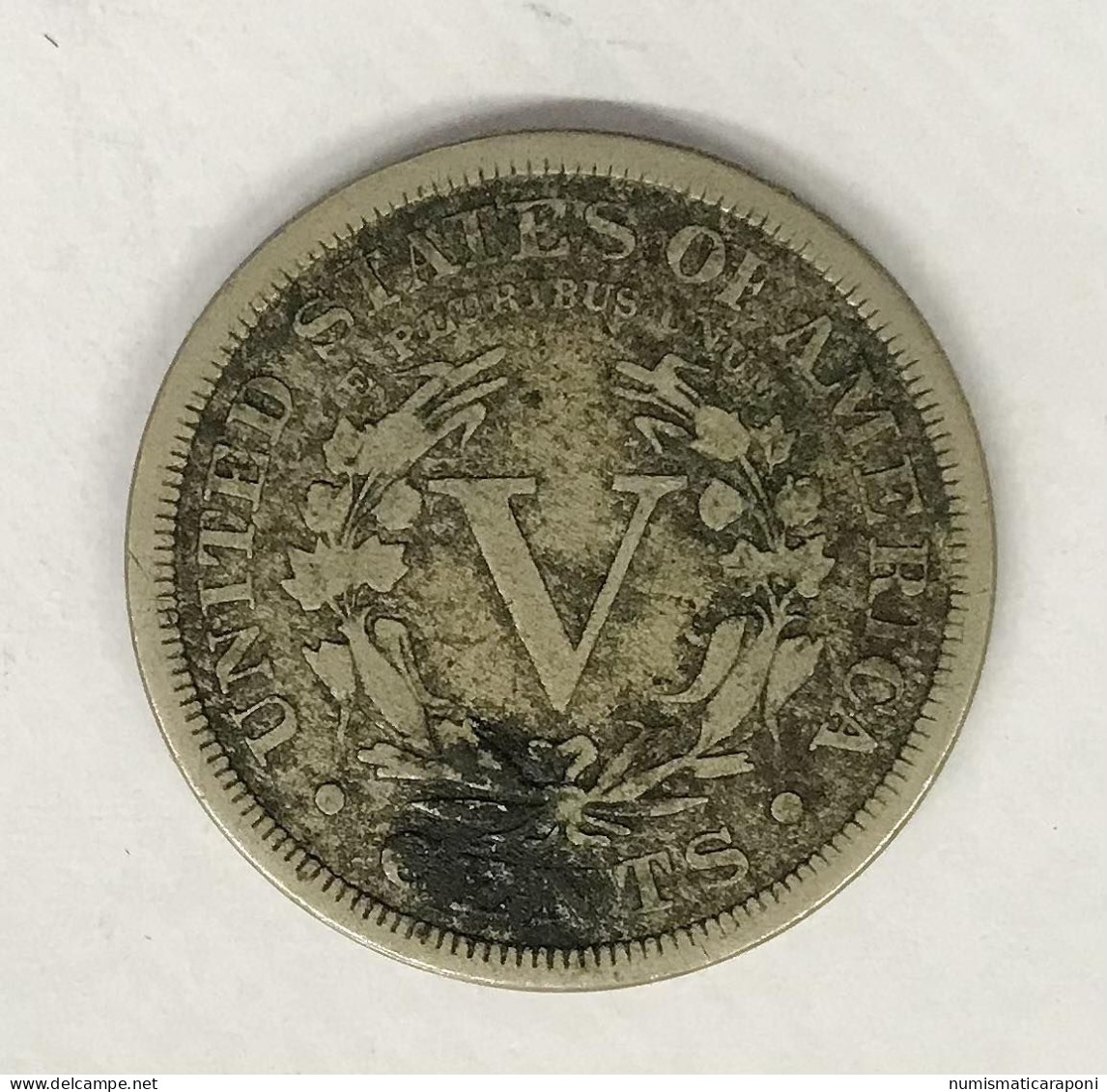 USA  U.s.a. 5 CENT 1889 Km#112 E.106 - 1883-1913: Liberty