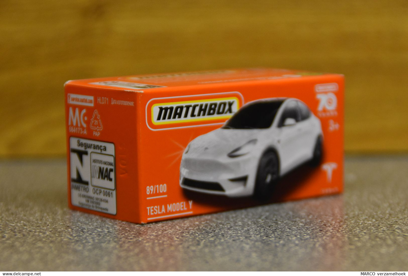 Mattel - Matchbox 70 Years 89/100 Tesla Model Y - Matchbox (Mattel)