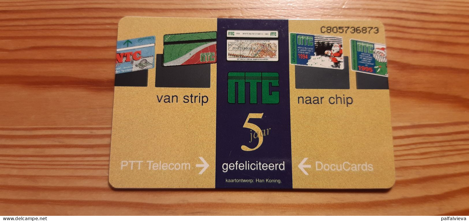 Phonecard Netherlands - NTC - Privé