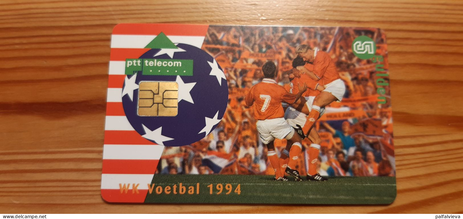 Phonecard Netherlands - Football World Cup, USA - Privé