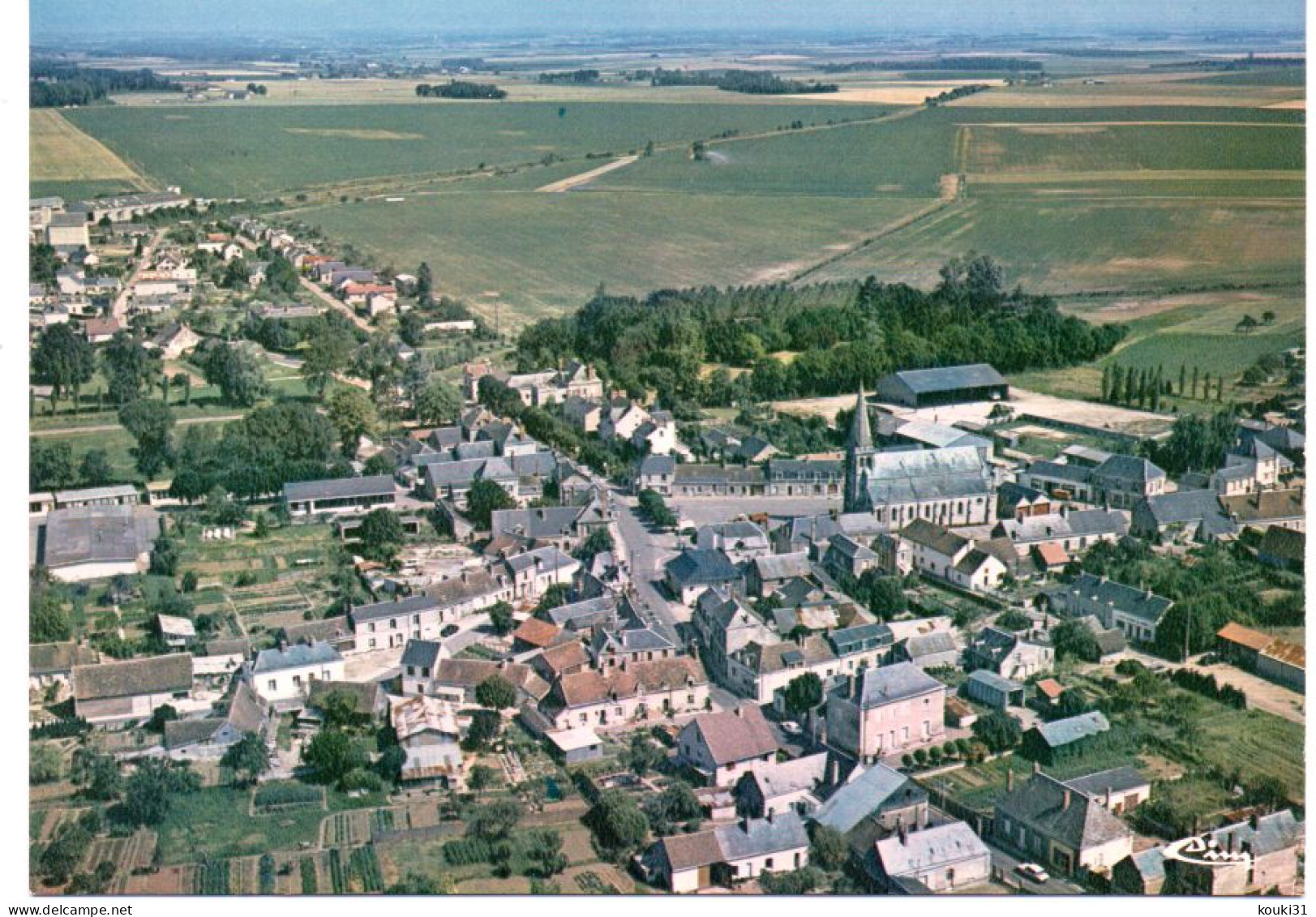 Saint Amand Longpré : Vue Aérienne  - Saint Amand Longpre