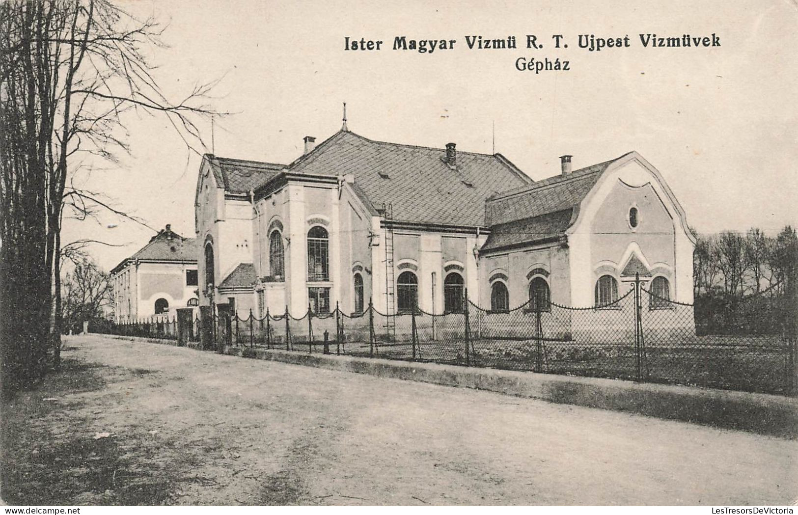 Hongrie - Ister Magyar Vizmu RT Ujpest Vicmuvek - Gépahz - Usine De Machine Ister Magyar -  Carte Postale Ancienne - Hongarije