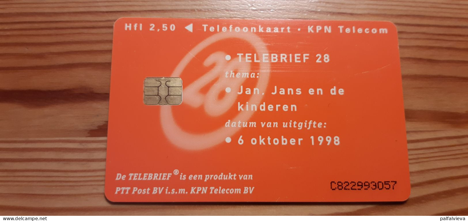 Phonecard Netherlands - Telebrief 28, Comic - Privé