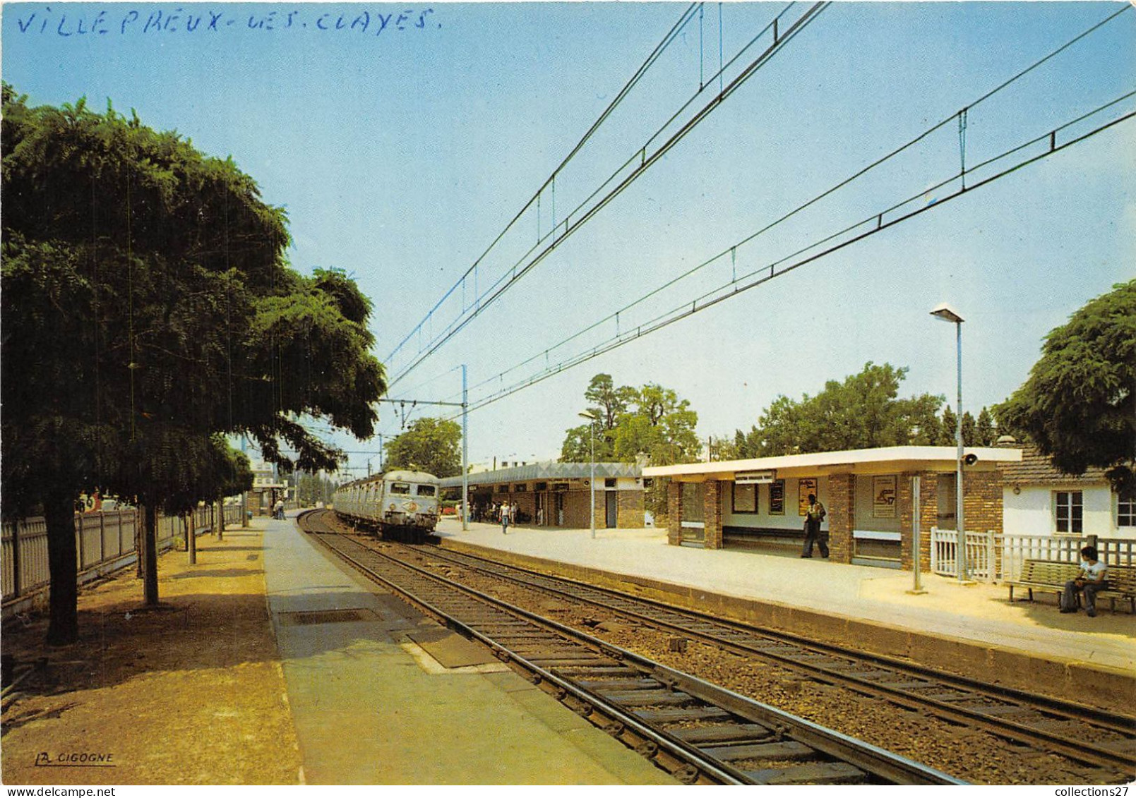 78-LES-CLAYES-SOUS-BOIS- LA NOUVELLE GARE - Les Clayes Sous Bois