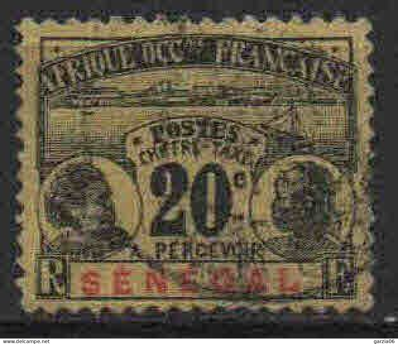 Sénégal  - 1906  - Tb Taxe N° 7 - Oblit - Used - Timbres-taxe