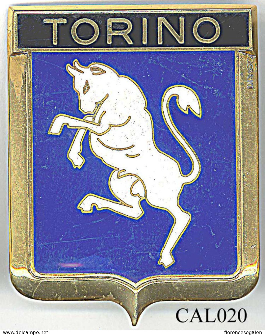 CAL020 - PLAQUE CALANDRE AUTO - TORINO - Other & Unclassified