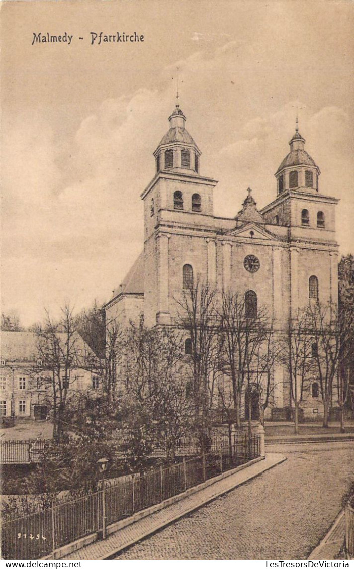 BELGIQUE - MALMEDY - Pfarrkirche - Carte Postale Ancienne - Malmedy