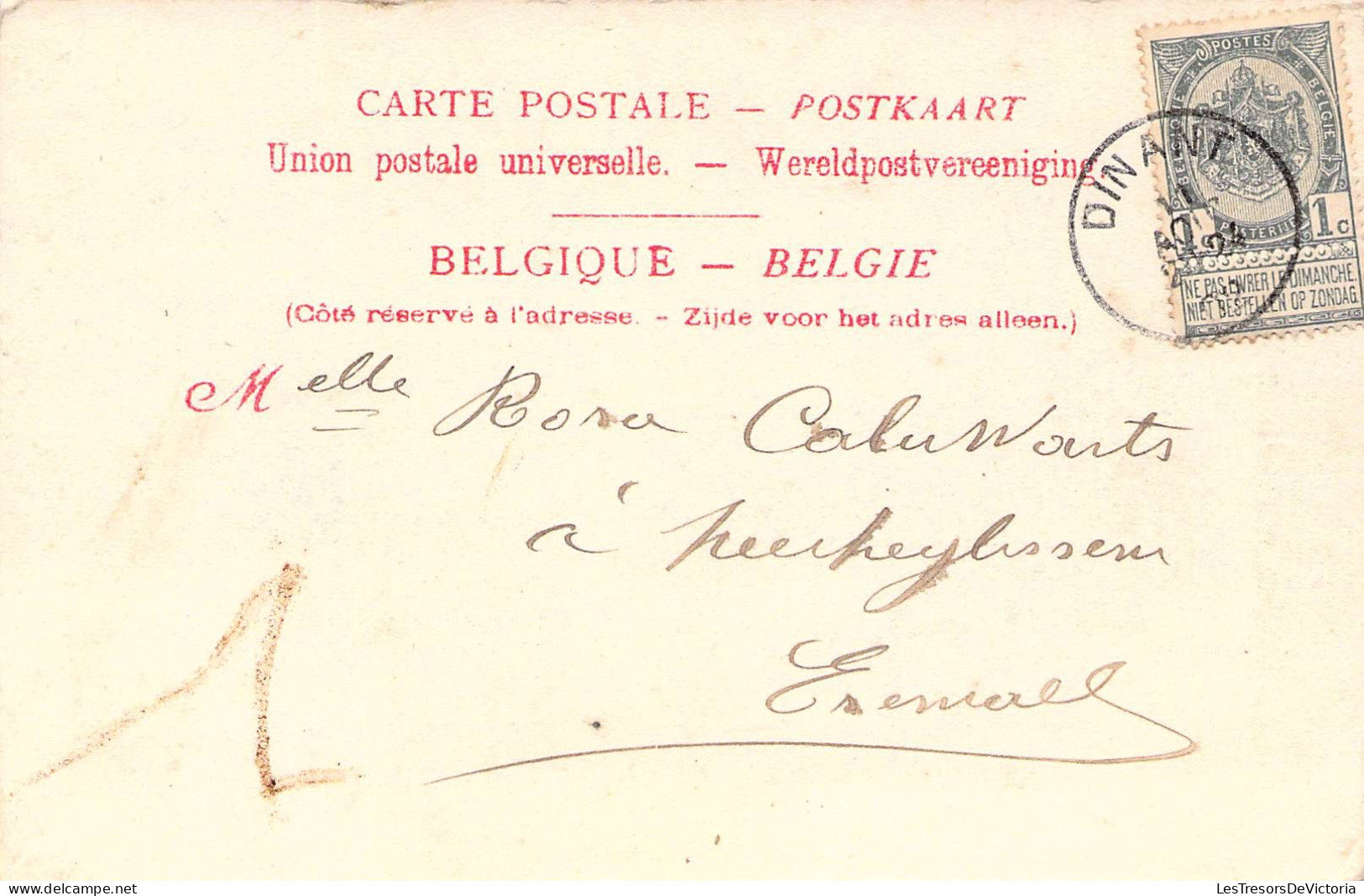 BELGIQUE - ANSEREMME - Vallée De La Meuse - Le Prieuré - Carte Postale Ancienne - Sonstige & Ohne Zuordnung