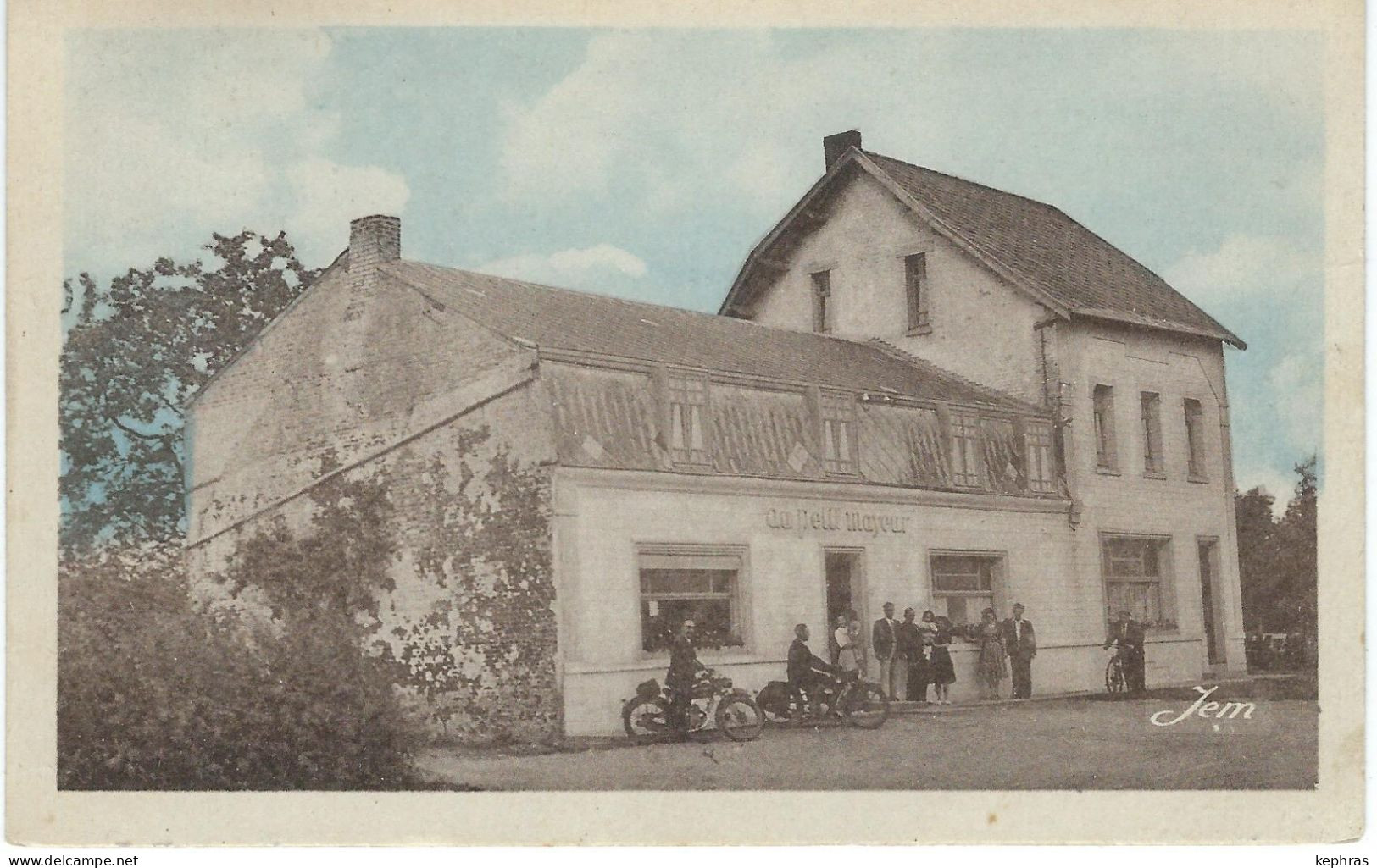 TOUVENT (SIVRY-RANCE) : Hôtel Du Petit Mayeur - VARIANTE PEU COURANTE - Sivry-Rance