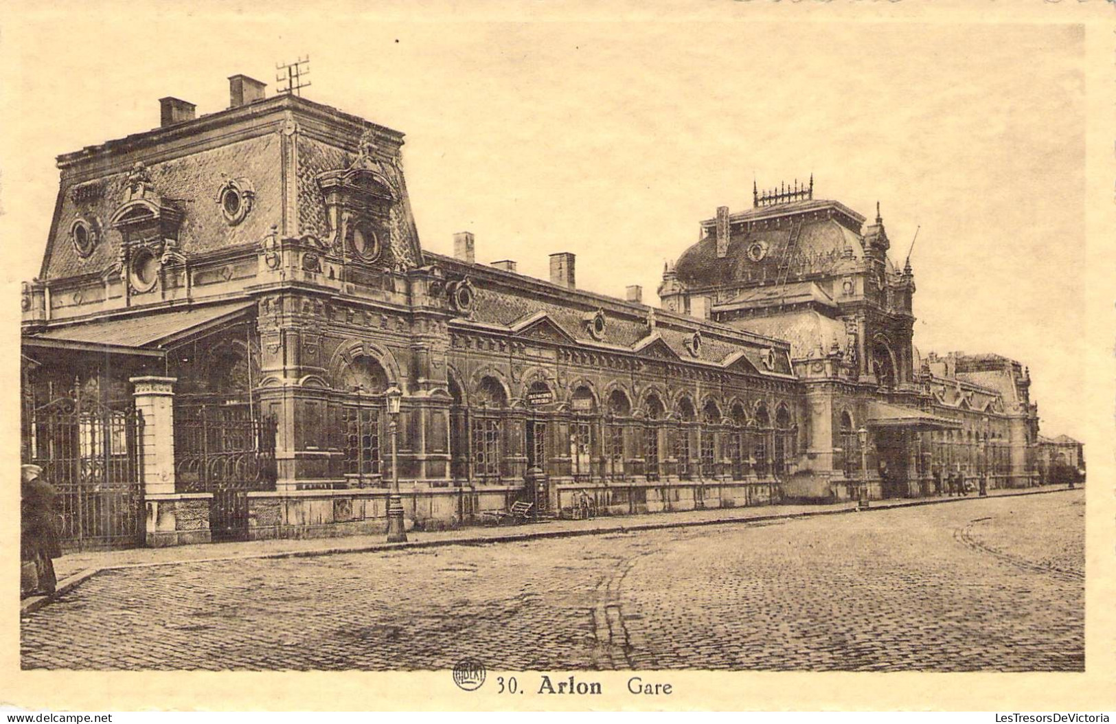 BELGIQUE - ARLON - Gare - Carte Postale Ancienne - Arlon