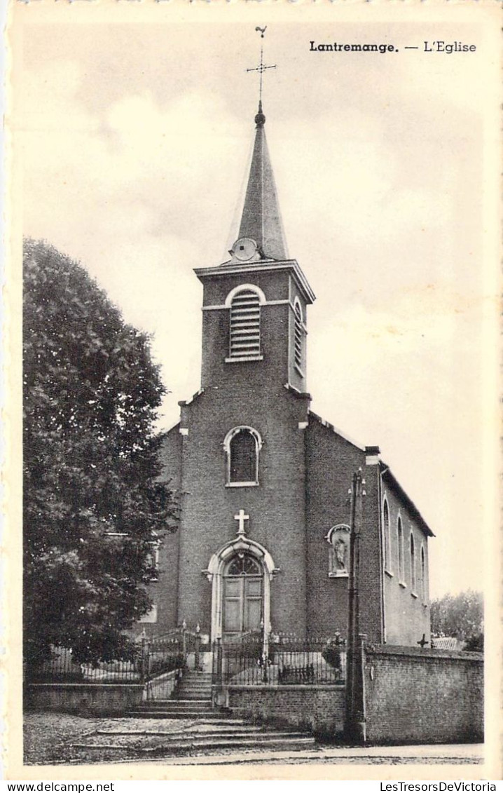 BELGIQUE - LANTREMANGE - L'église - Edit Vecoven - Carte Postale Ancienne - Autres & Non Classés