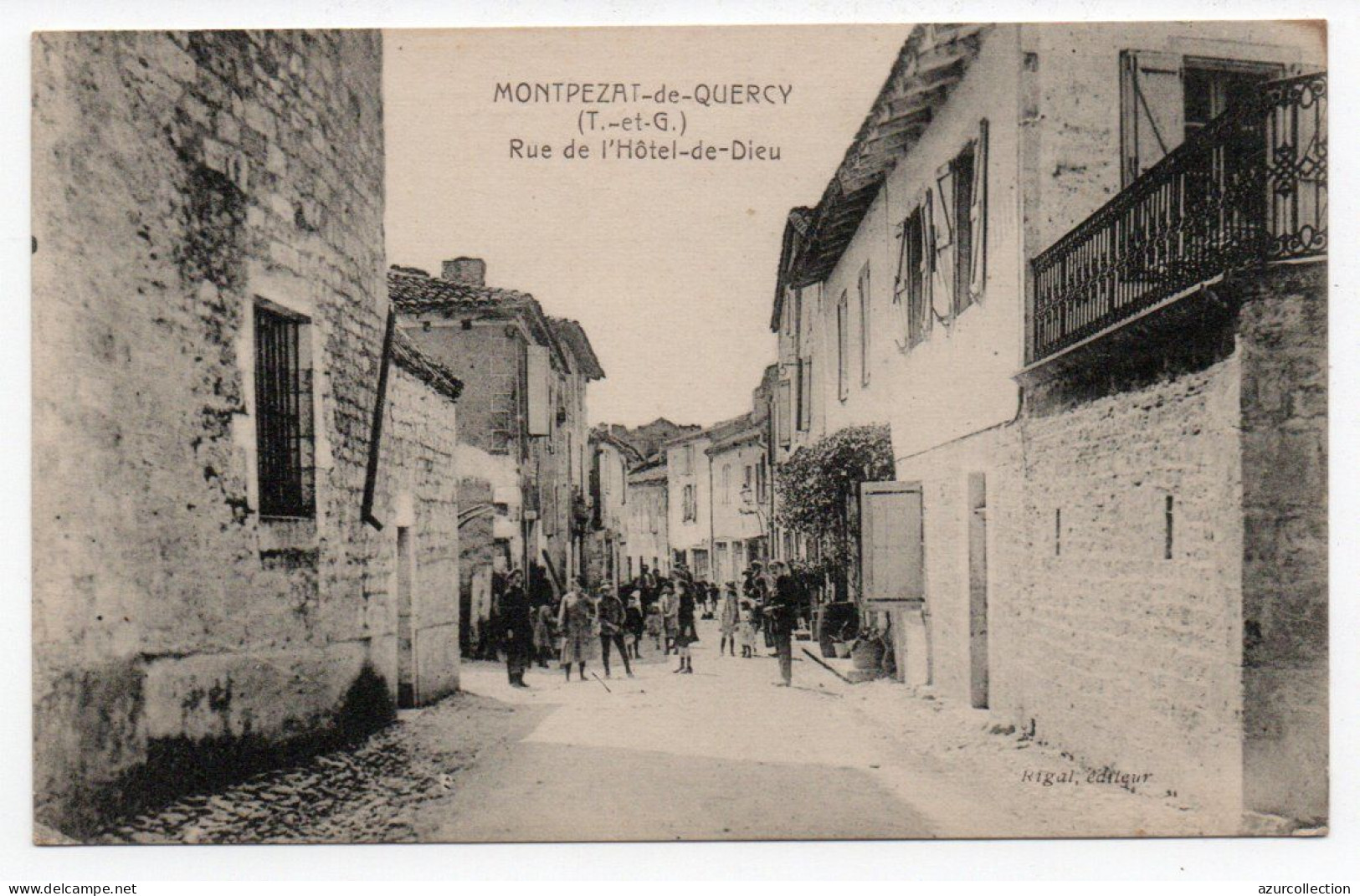 Rue De L' Hotel De Dieu - Montpezat De Quercy