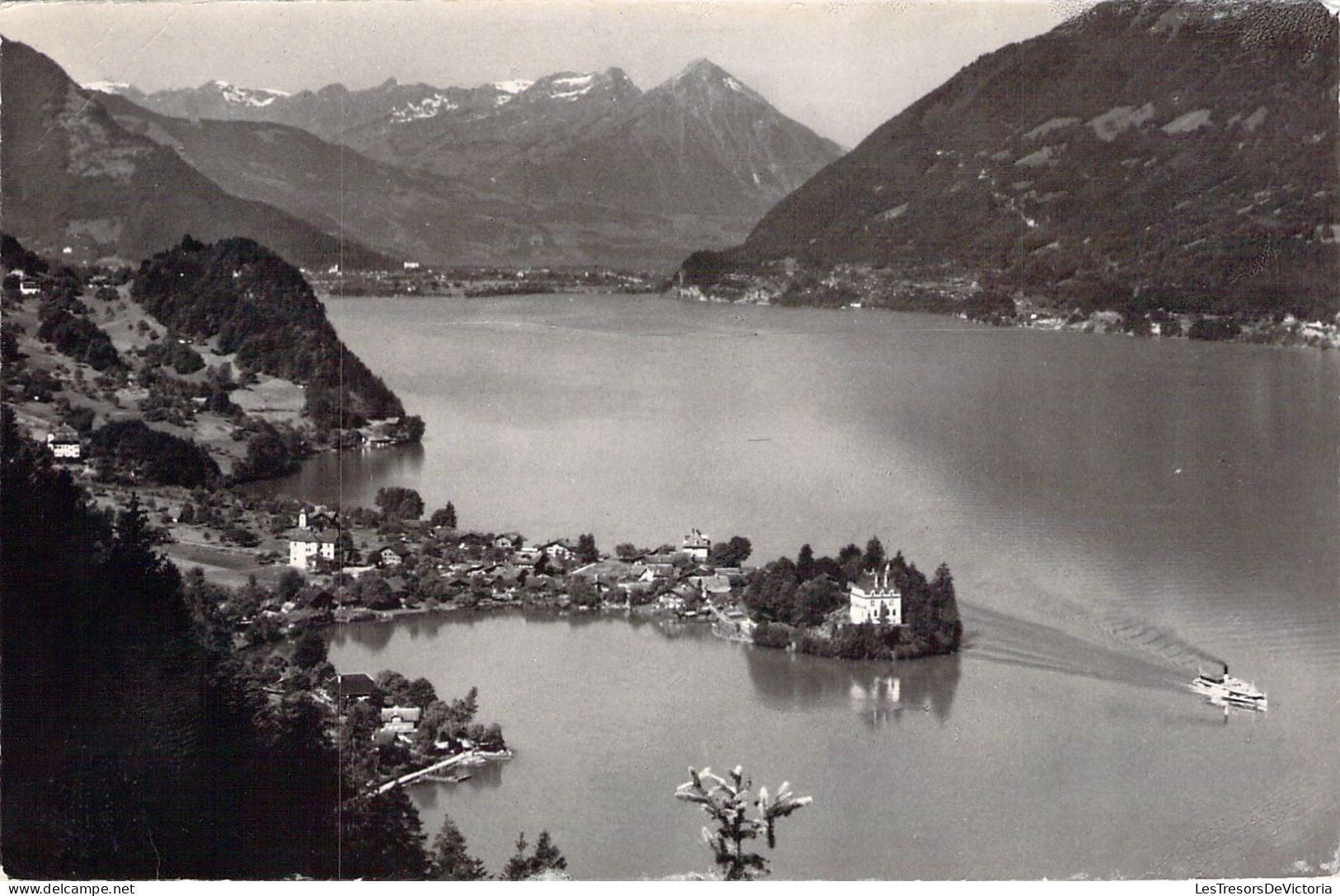 SUISSE - Iseltwald Am Brienzersee Mit Niesen - Carte Postale Ancienne - Brienz