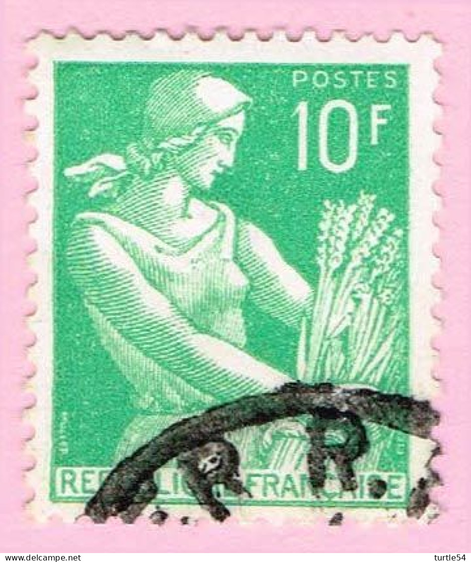 France, N° 1115A Obl. - Type Moissonneuse - 1957-1959 Mietitrice