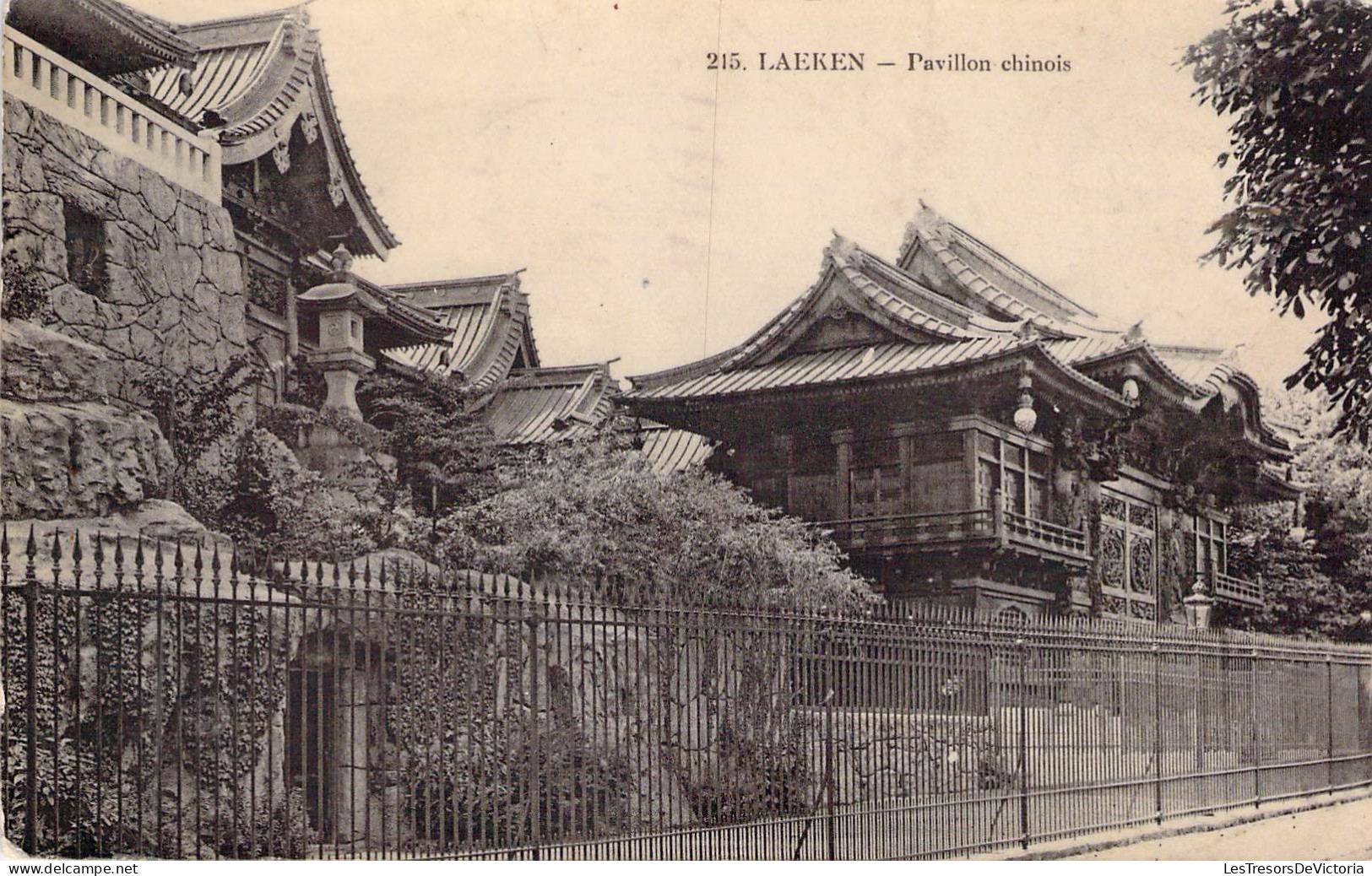 BELGIQUE - LAEKEN - Pavillon Chinois - Carte Postale Ancienne - Laeken