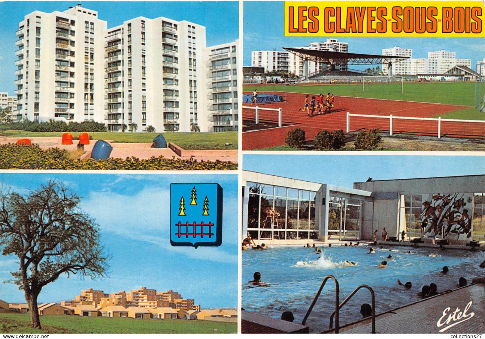 78-LES-CLAYES-SOUS-BOIS-  MULTIVUES - Les Clayes Sous Bois