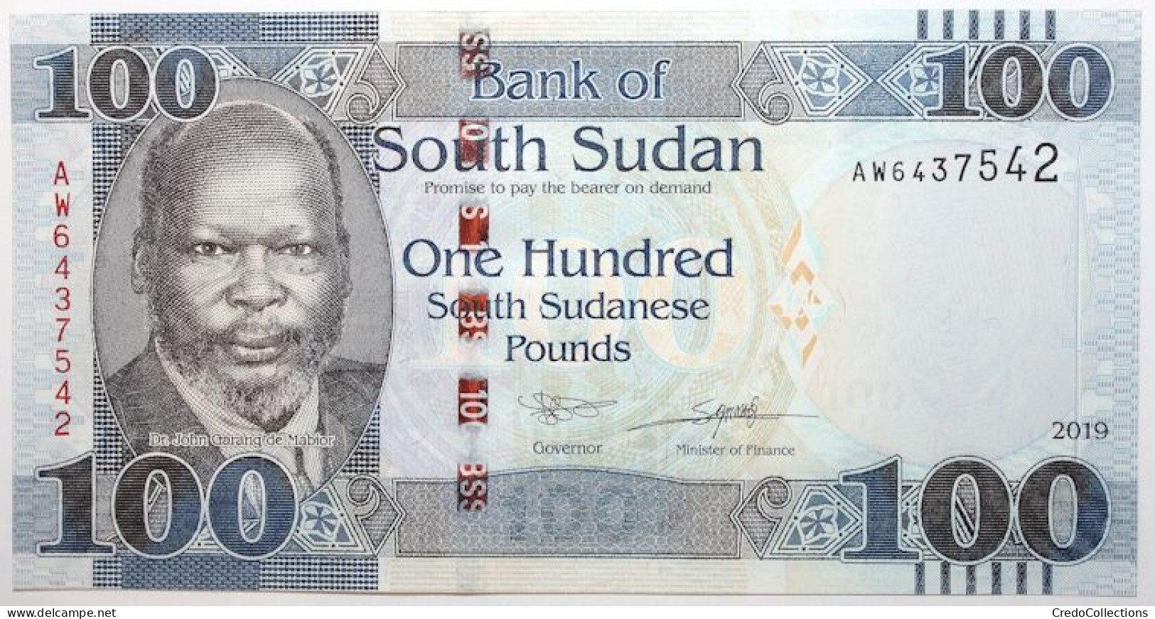 Soudan Du Sud - 100 Pounds - 2019 - PICK 15d - NEUF - South Sudan