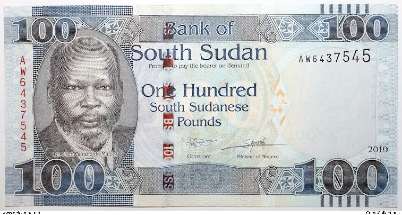 Soudan Du Sud - 100 Pounds - 2019 - PICK 15d - NEUF - South Sudan