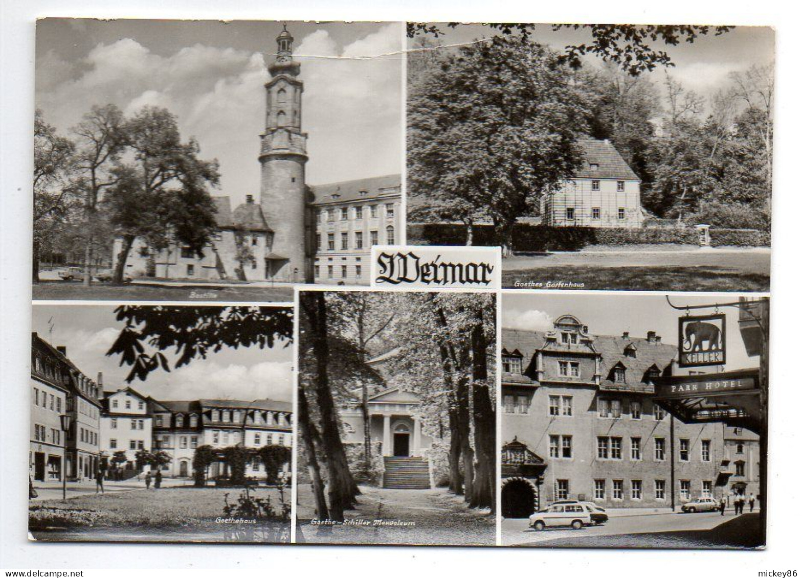 Allemagne-- WEIMAR  --- Multivues.... - Weimar