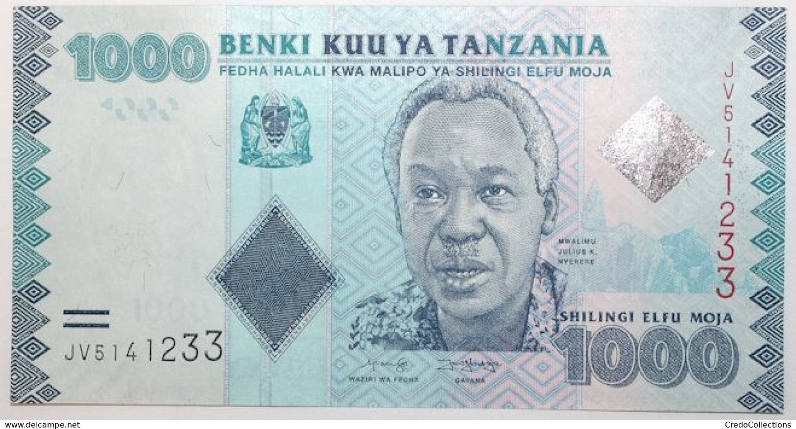 Tanzanie - 1000 Shillings - 2019 - PICK 41c - NEUF - Tanzania