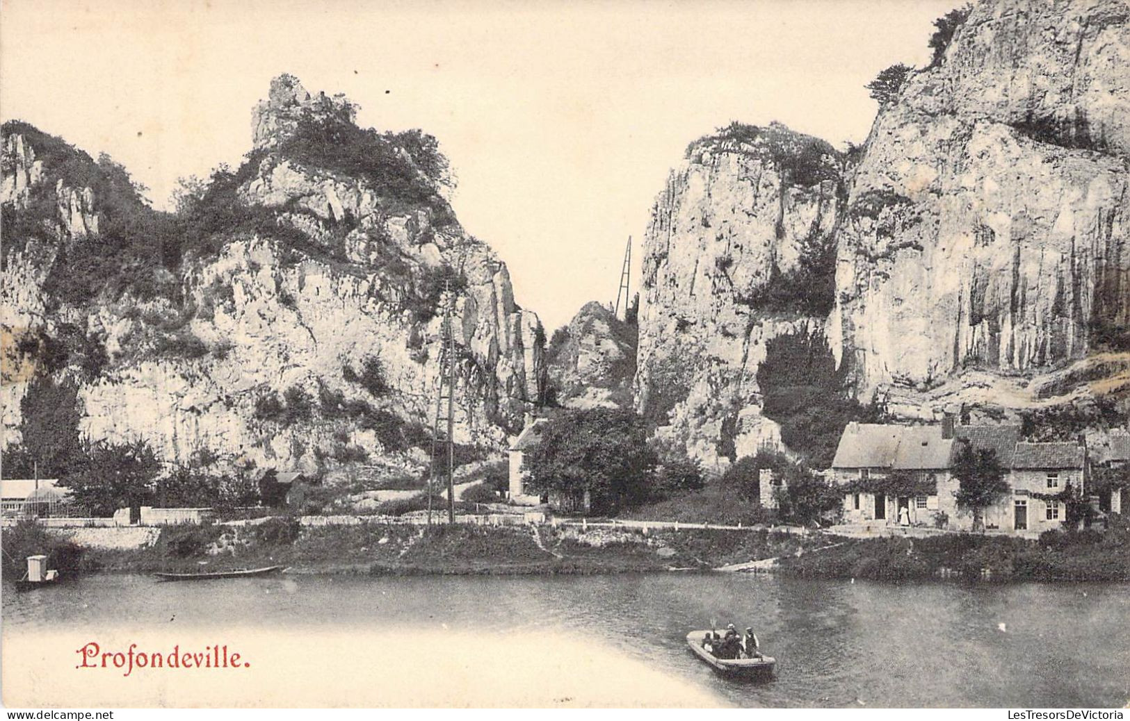 BELGIQUE - PROFONDEVILLE - Edit A Derret - Carte Postale Ancienne - Profondeville