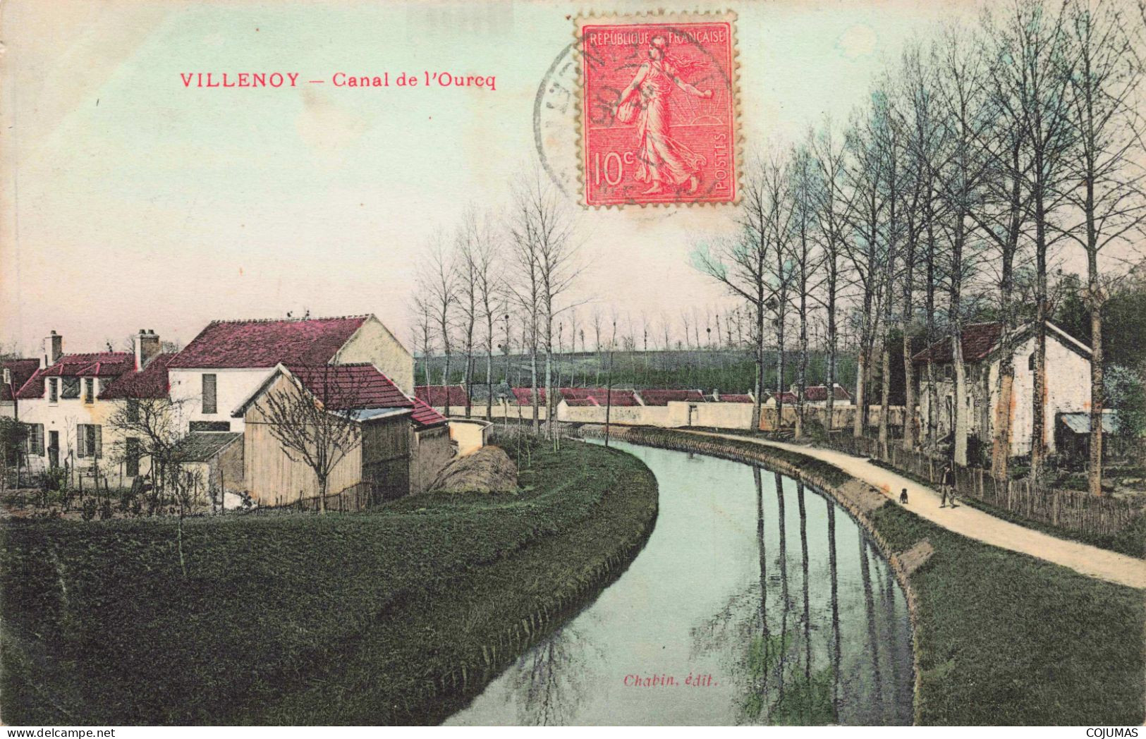 77 - VILLENOY - S17434 - Canal De L'Ourcq - L23 - Villenoy