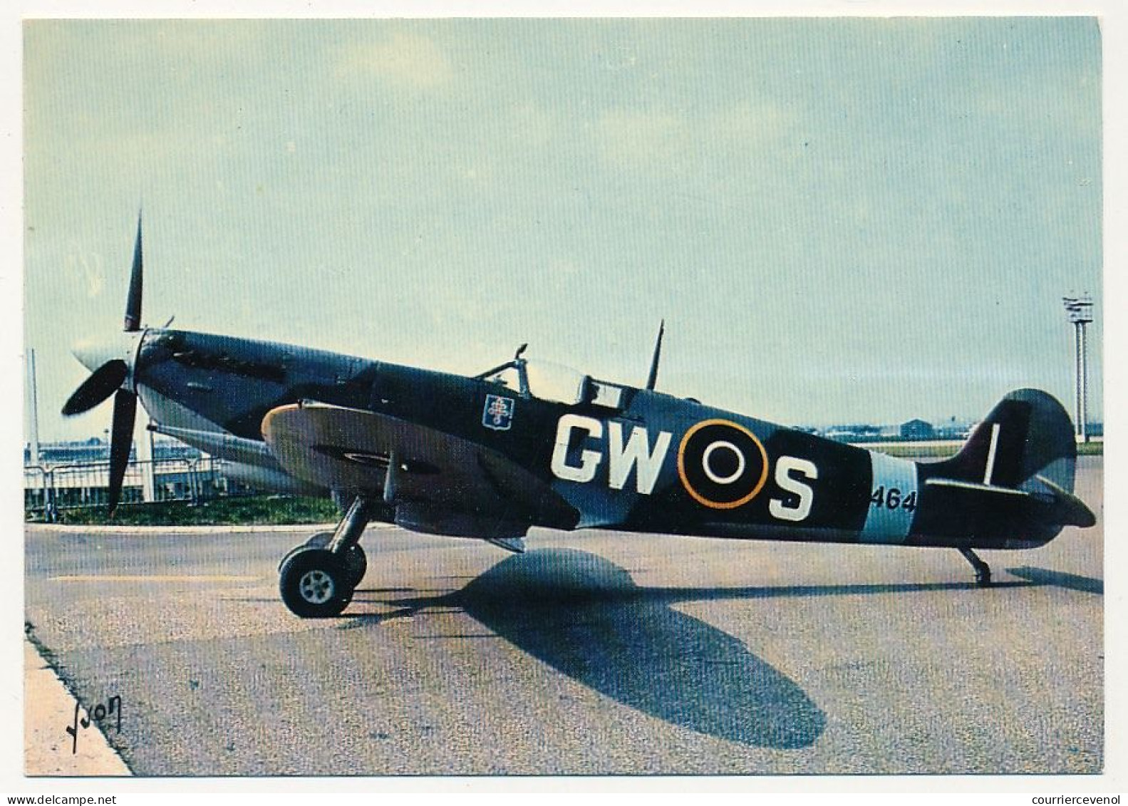 CPM - Vickers - Supermarine Spitfire MK IX (Grande Bretagne) - 1942 - 1939-1945: 2nd War