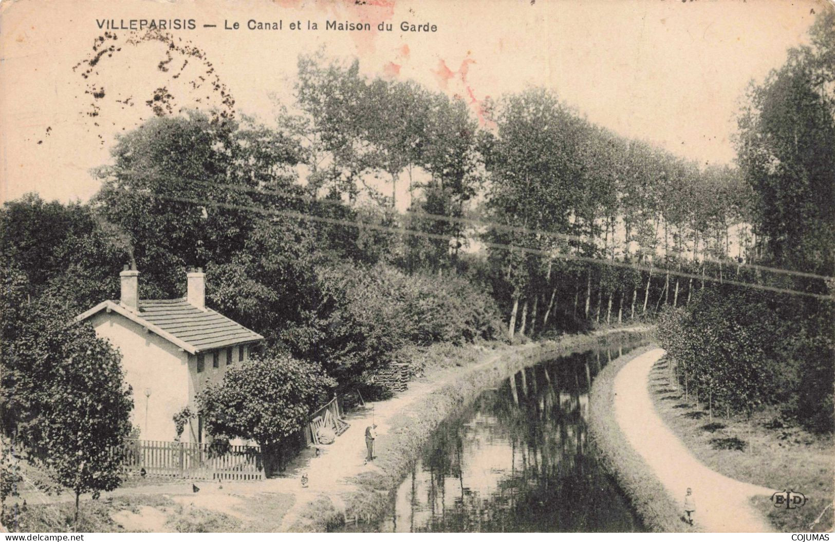 77 - VILLEPARISIS - S17443 - Le Canal Et La Maison Du Garde - En L'état - L23 - Villeparisis