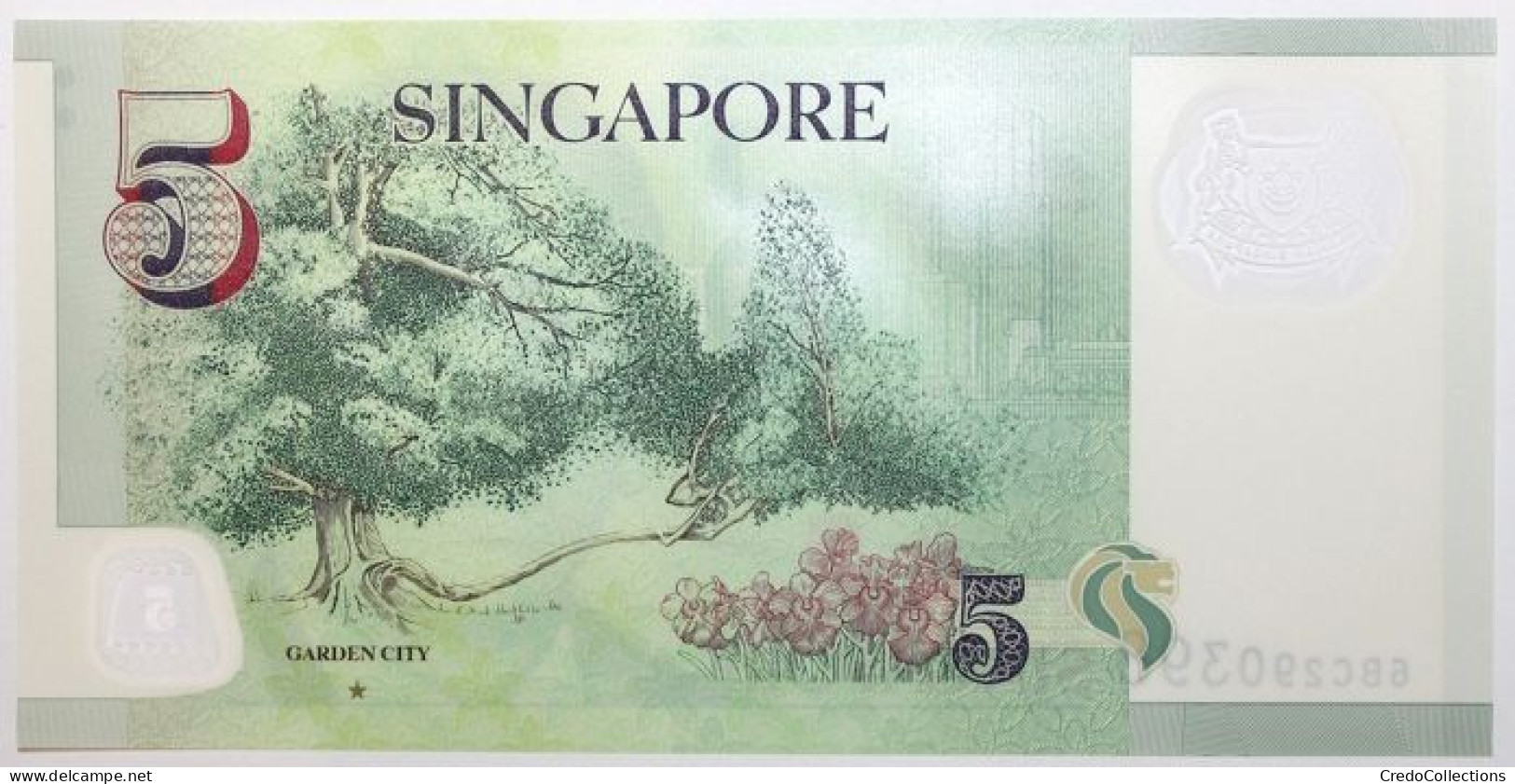 Singapour - 5 Dollars - 2020 - PICK 47g - NEUF - Singapore