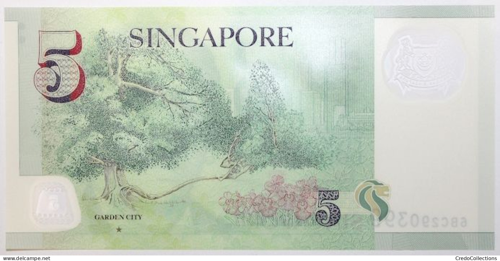 Singapour - 5 Dollars - 2020 - PICK 47g - NEUF - Singapour