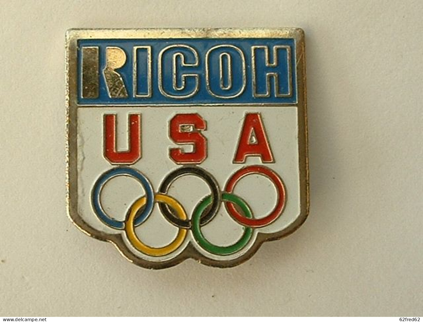 PIN'S RICOH - USA J.O - PHOTOGRAPHIE - Fotografie