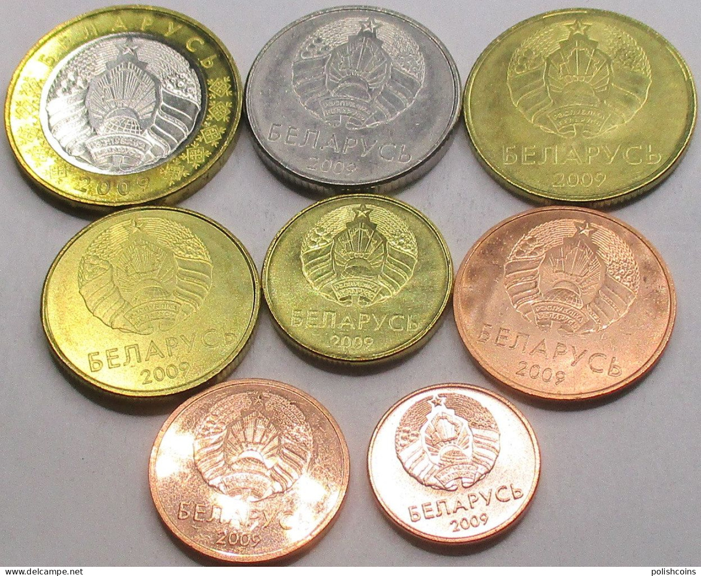 BELARUS Different Years Set 8 Coins  #btran - Belarús