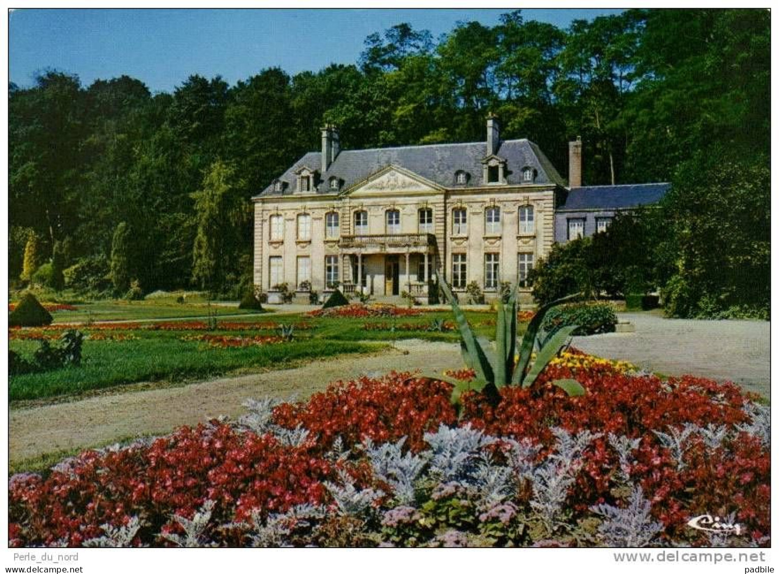 Carte Postale 60 - Ribecourt - Le Chateau Trés Beau Plan - Ribecourt Dreslincourt