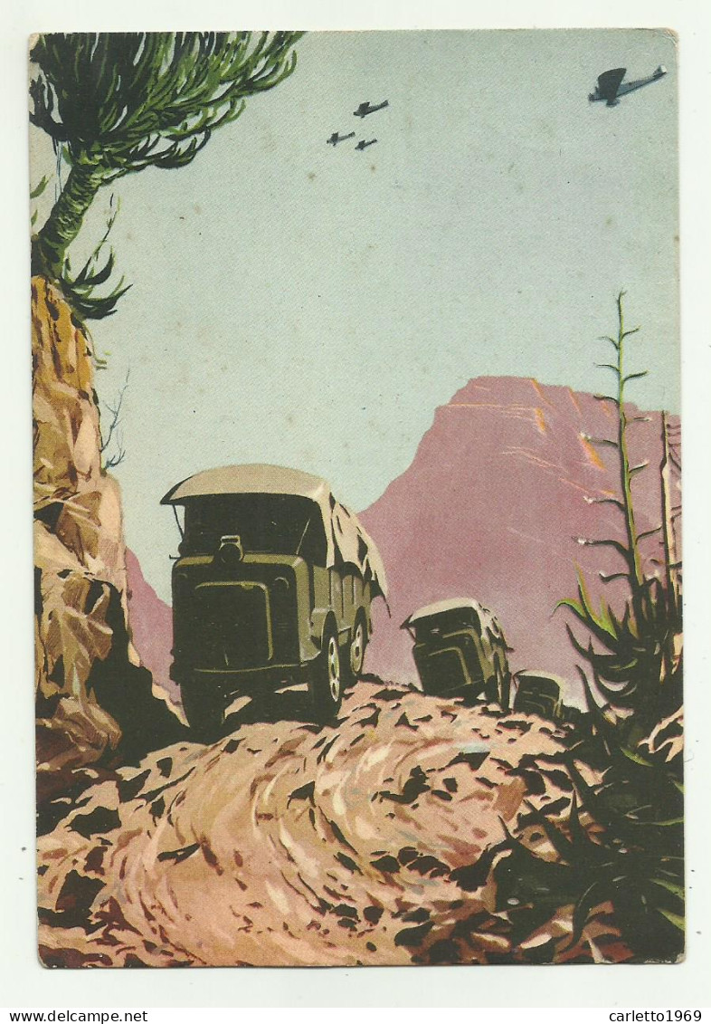 A.O. AUTOCARRETTE - POSTA MILITARE 84   - VIAGGIATA  FG - Guerre 1939-45