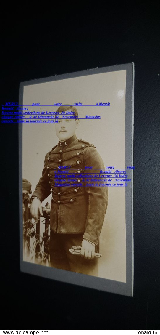 Portrait Eugène PONVIEN Caserne 1è RA DIJON 21 Régiment D'Artillerie Habitant 22 Ru CREUSOT 71 Saone Et Loire - Documents