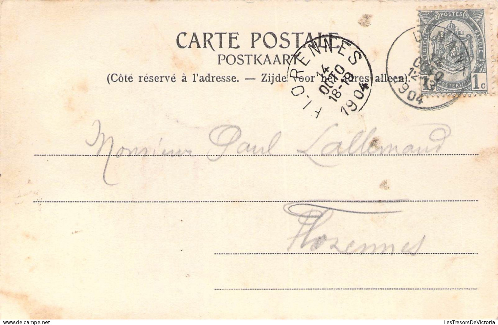 BELGIQUE - DINANT - Hôtel De Ville Et La Poste - Carte Postale Ancienne - Dinant