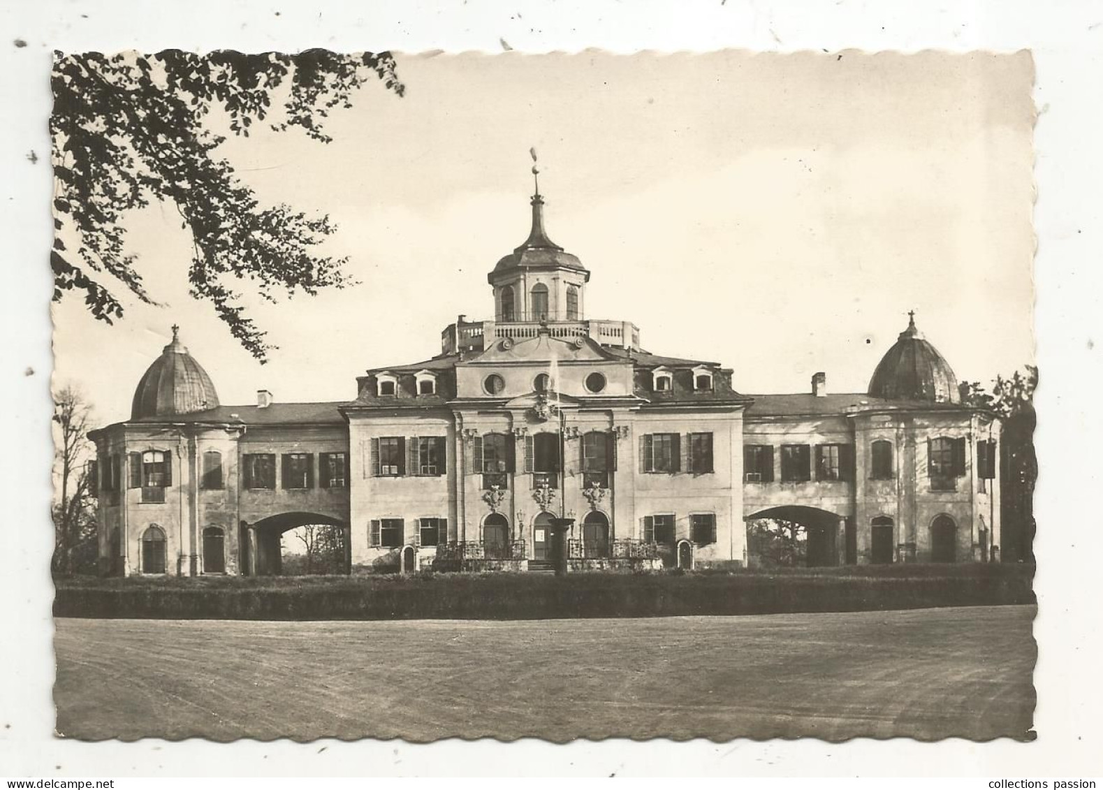 Cp, Allemagne, Thuringe,  BELVEDERE BEI WEIMAR, Voyagée DDR - Weimar