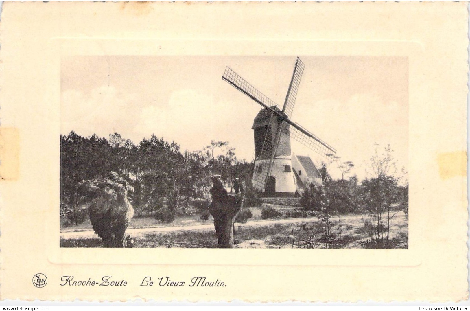 BELGIQUE - KNOCKE ZOUTE - Le Vieux Moulin - Carte Postale Ancienne - Knokke