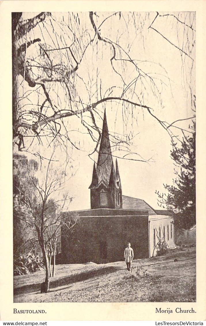 LESOTHO - Basutoland - Morija Church - Carte Postale Ancienne - Lesotho