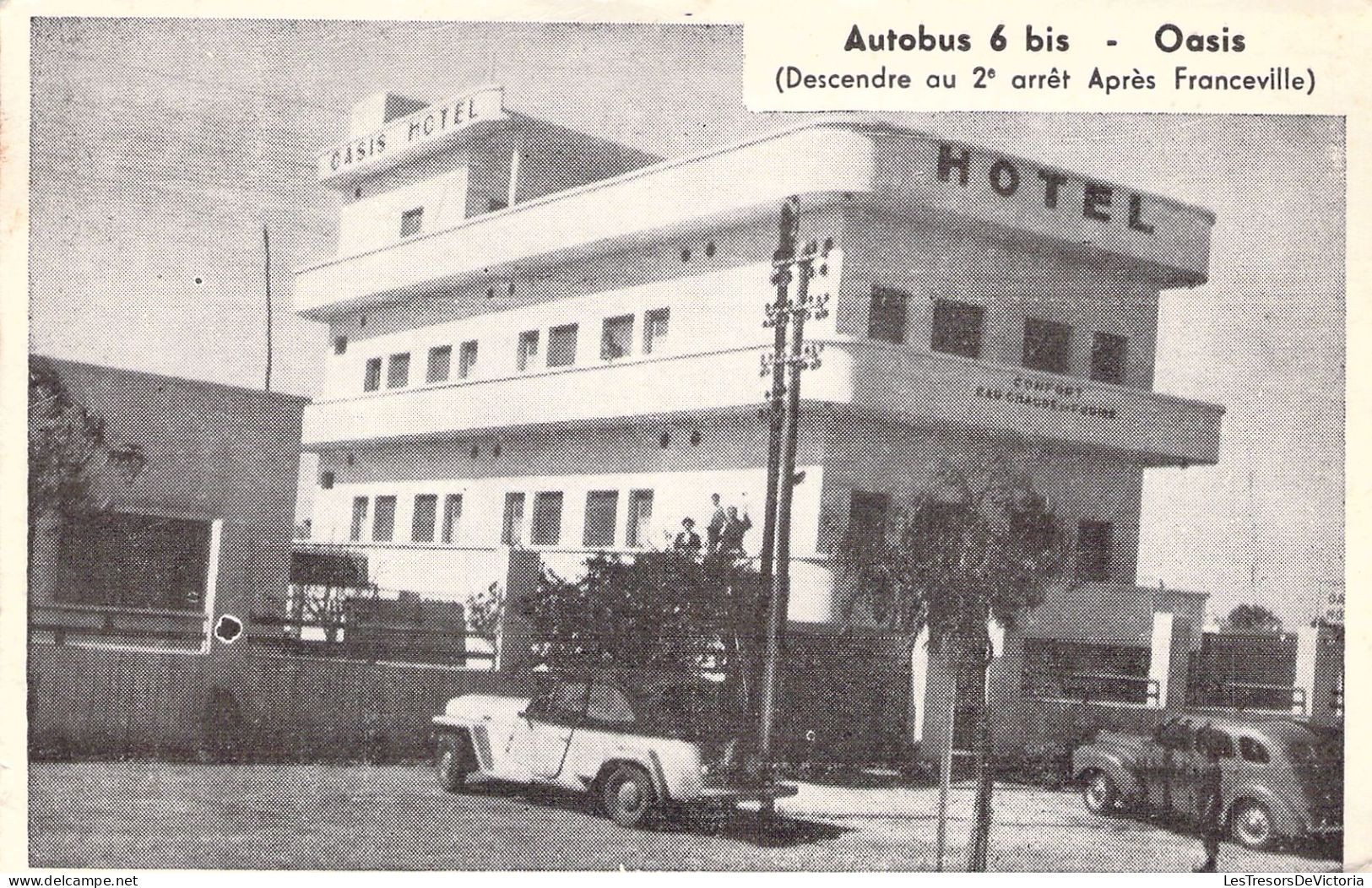 MAROC - OASIS HOTEL De Casablanca - Carte Postale Ancienne - Casablanca