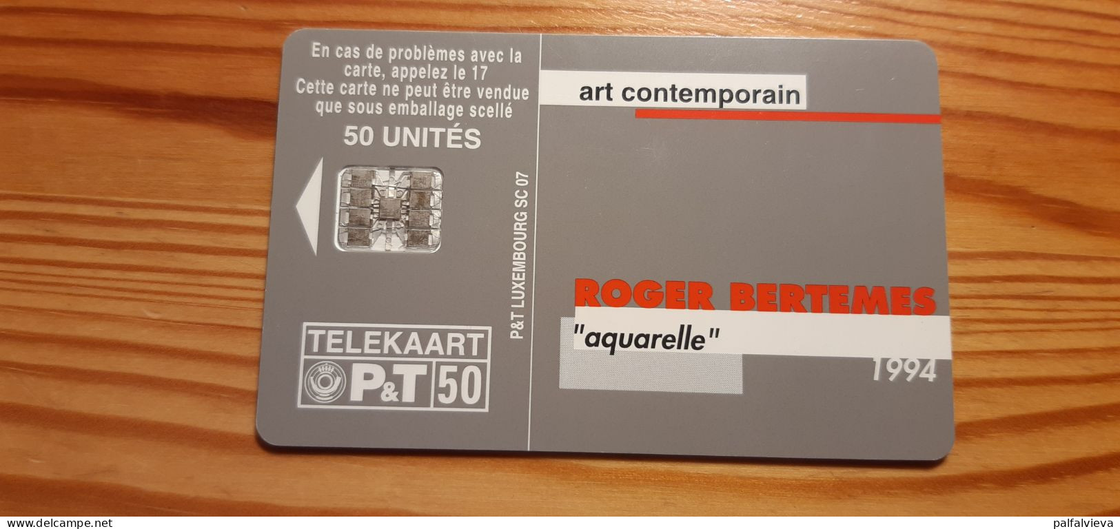 Phonecard Luxembourg - Painting - Luxembourg